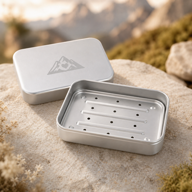Alpenseife Reisedose aus Metall – Bild 3